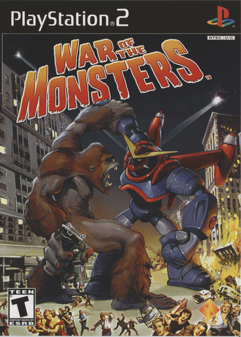 War Of The Monsters box art