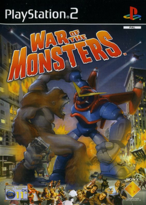 War Of The Monsters — box-2D (EU)