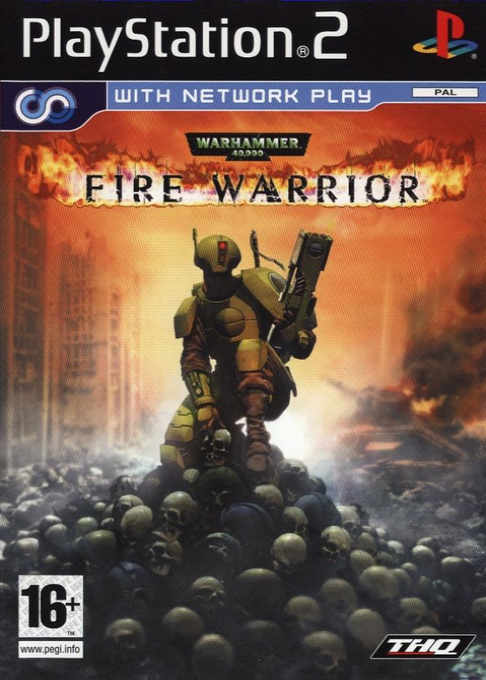 Warhammer 40.000 - Fire Warrior — box-2D (SP)