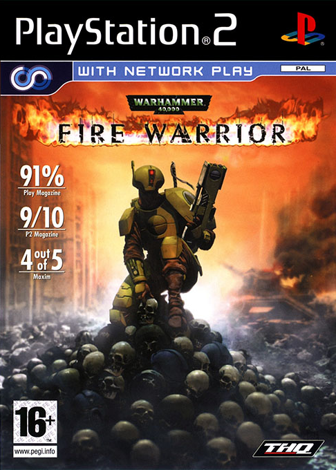 Warhammer 40.000 - Fire Warrior — box-2D (EU)