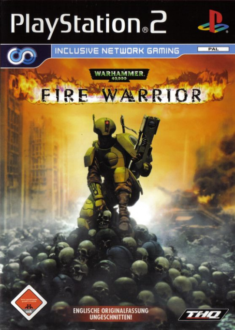 Warhammer 40.000 - Fire Warrior — box-2D (DE)