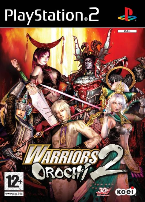 Warriors Orochi 2 — box-2D (EU)