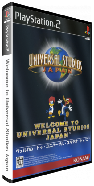 Welcome to Universal Studios Japan — box-3D (JP)