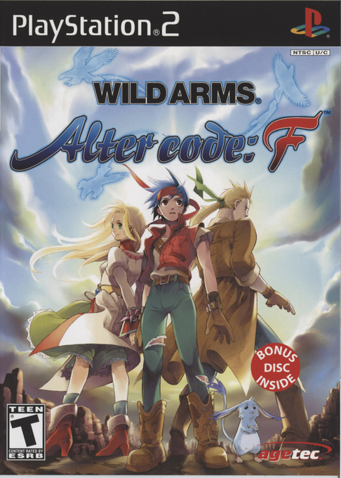 Wild Arms Alter Code - F box art
