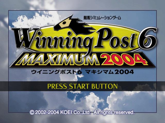 Winning Post 6 Maximum 2004 — sstitle (JP)
