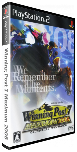 Winning Post 7 Maximum 2008 — box-3D (JP)