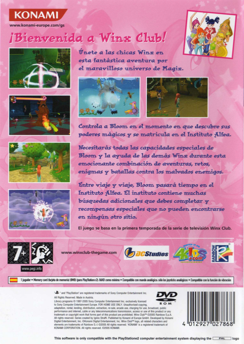 Winx Club — box-2D-back (SP)