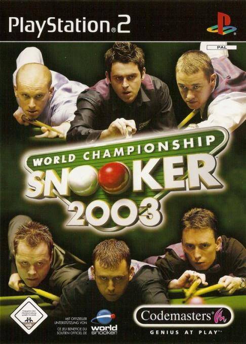 World Championship Snooker 2003 — box-2D (DE)