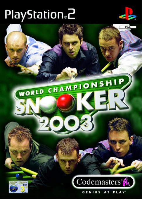 World Championship Snooker 2003 box art
