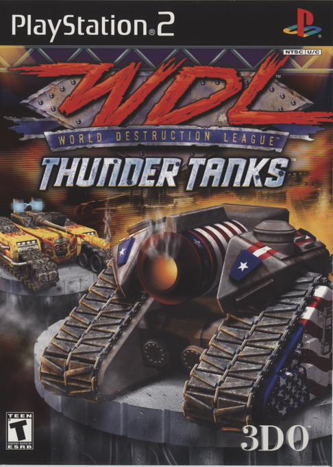 World Destruction League - Thunder Tanks box art