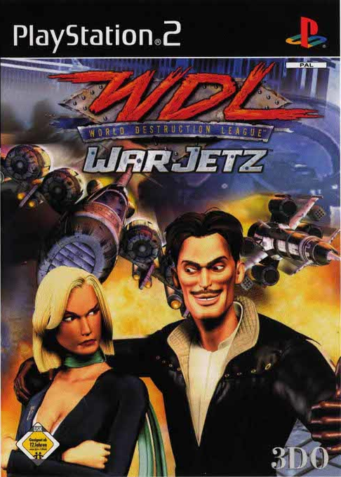 World Destruction League - War Jetz — box-2D (DE)