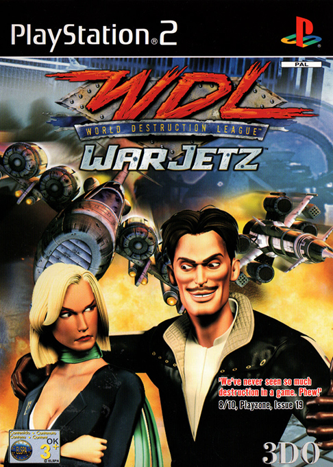 World Destruction League - War Jetz — box-2D (EU)