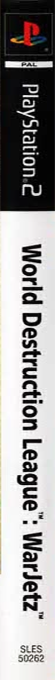 World Destruction League - War Jetz — box-2D-side (EU)