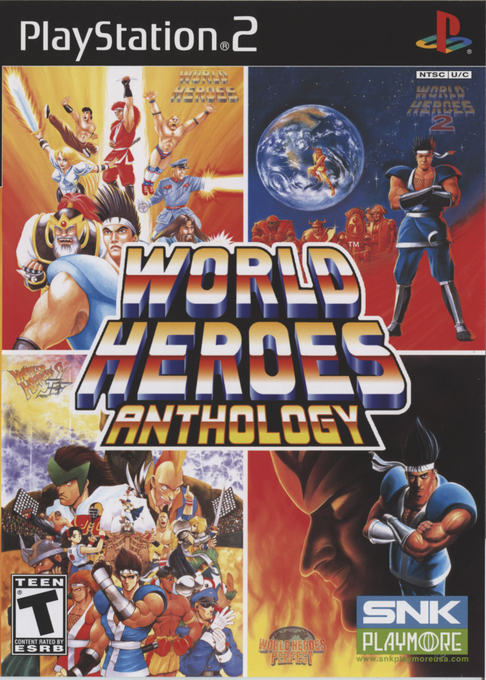 World Heroes Anthology box art