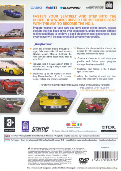 World Racing — box-2D-back (EU)