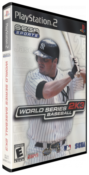 World Series Baseball 2k3 — box-3D (US)