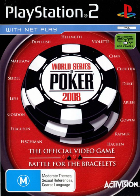 World Series Of Poker 2008 - Battle For The Bracelets — box-2D (AU)