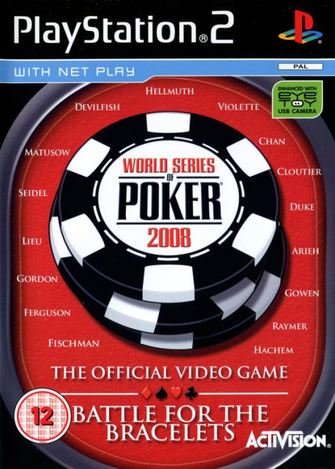 World Series Of Poker 2008 - Battle For The Bracelets — box-2D (EU)