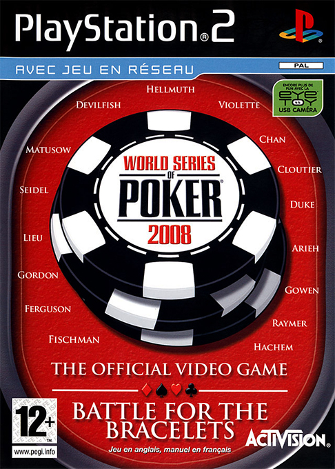 World Series Of Poker 2008 - Battle For The Bracelets — box-2D (FR)