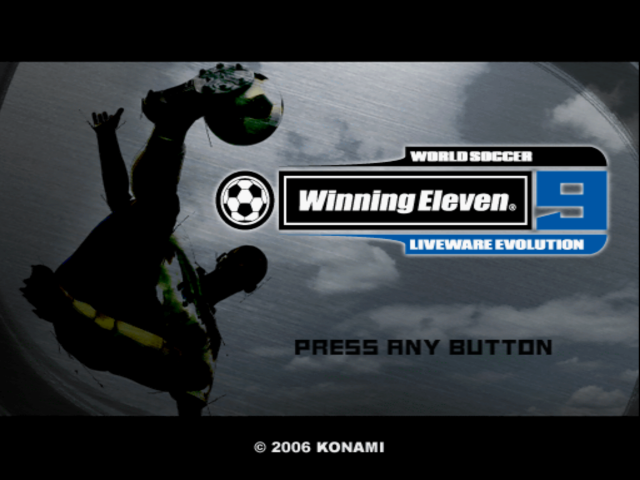 World Soccer Winning Eleven 9 - Liveware Evolution — sstitle (KR)