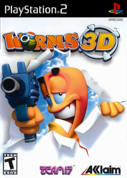 Worms 3D box art