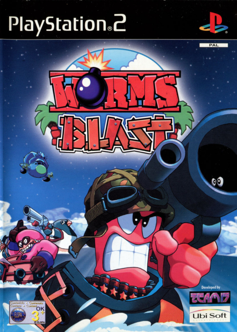 Worms Blast box art