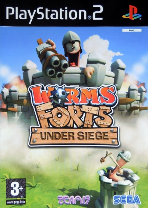 Worms Forts - Etat De Siege — box-2D (EU)