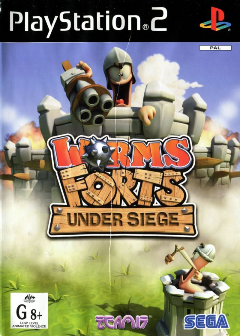 Worms Forts - Etat De Siege — box-2D (AU)