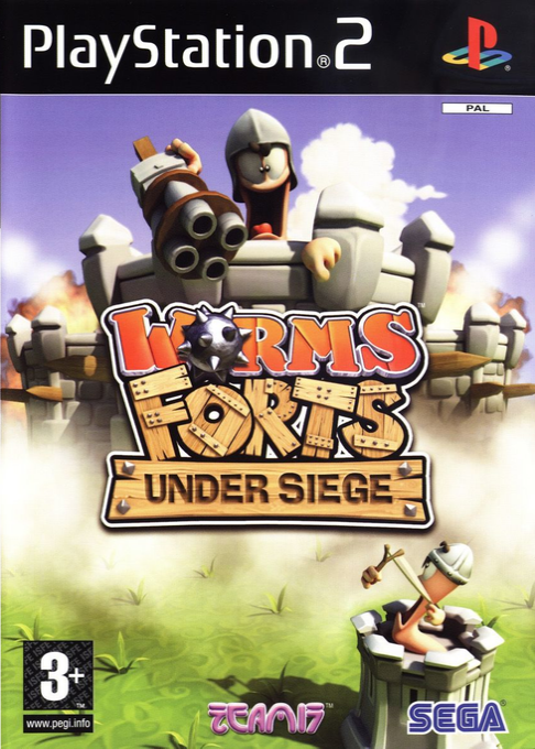 Worms Forts - Etat De Siege — box-2D (SP)