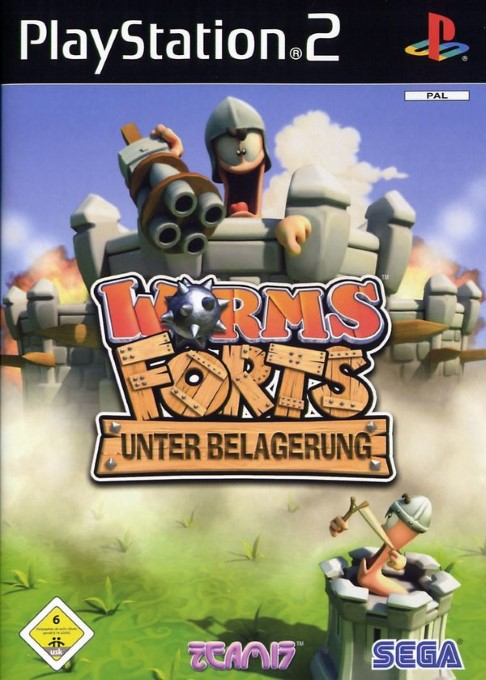 Worms Forts - Etat De Siege — box-2D (DE)