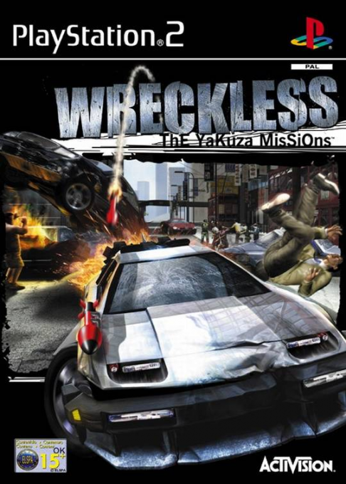 Wreckless - Missions Yakuzas — box-2D (EU)