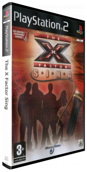 X Factor Sing, The — box-3D (EU)