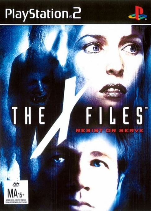 X-files - Resist Or Serve, The box art