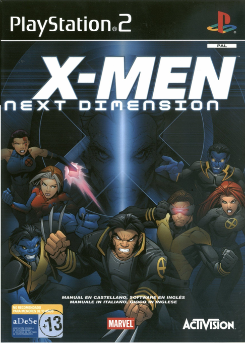 X-Men - Next Dimension — box-2D (SP)