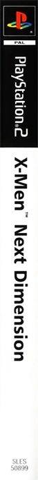 X-Men - Next Dimension — box-2D-side (EU)