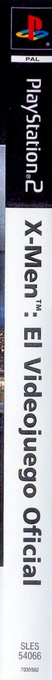 X-Men - The Official Game — box-2D-side (SP)
