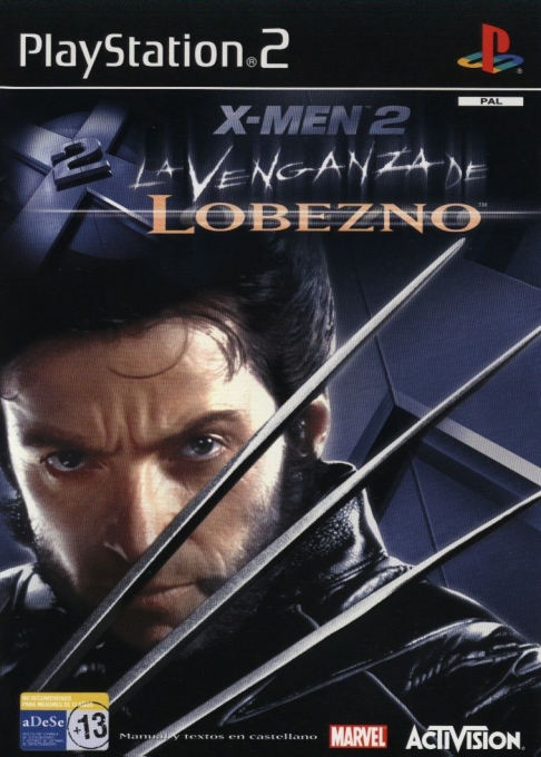 X-Men 2 - Wolverine's Revenge — box-2D (SP)