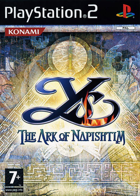 Ys - The Ark Of Napishtim — box-2D (EU)