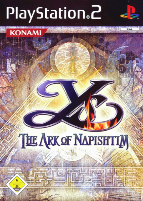Ys - The Ark Of Napishtim — box-2D (DE)