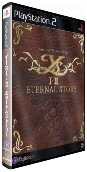 Ys 1 And 2 Eternal Story — box-3D (JP)