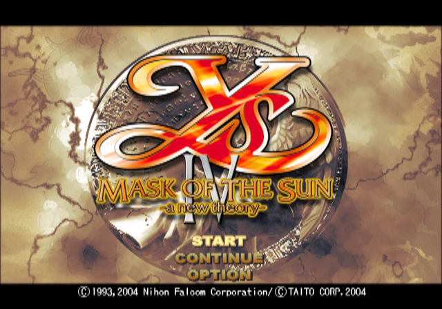 Ys 4 - Mask Of The Sun — sstitle (JP)