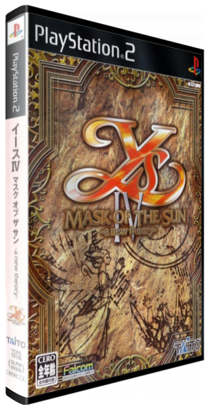 Ys 4 - Mask Of The Sun — box-3D (JP)