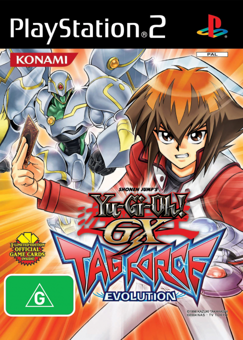 Yu-gi-oh! Gx Tag Force Evolution — box-2D (AU)