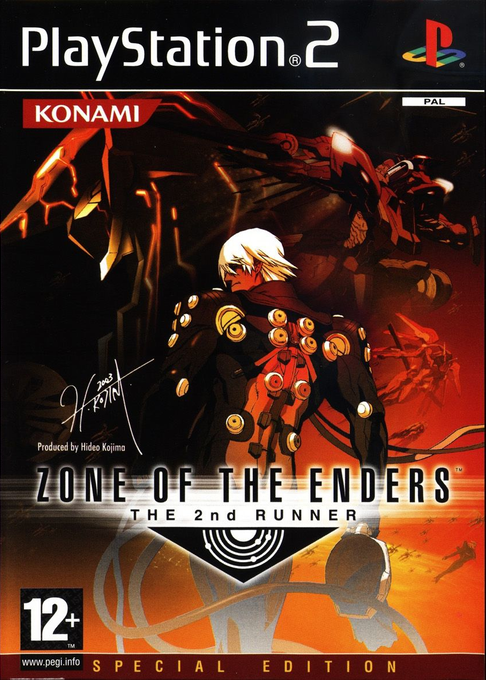 Zone Of The Enders - The 2nd Runner — box-2D (EU)