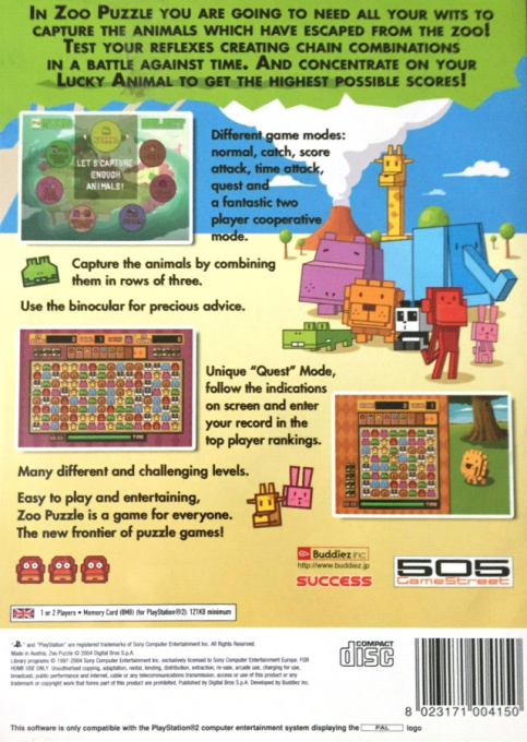 Zoo Puzzle — box-2D-back (EU)