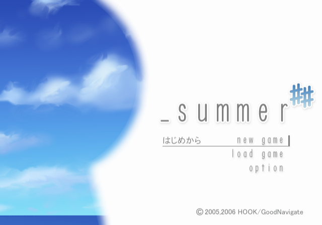_summer ## — sstitle (JP)