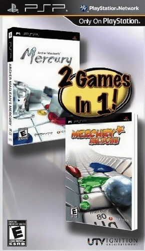 2 Games In 1! - Archer Maclean's Mercury And Mercury Meltdown box art