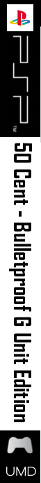 50 Cent - Bulletproof G Unit Edition — box-2D-side (SS)