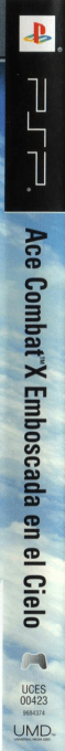 Ace Combat X - Skies Of Deception — box-2D-side (EU)