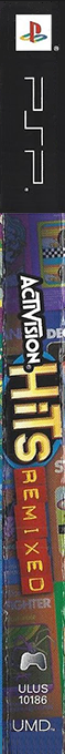 Activision Hits Remixed — box-2D-side (US)